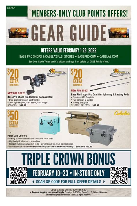 Bass Pro Shops February Gear Guide Feb 01 – Feb 28, 2022