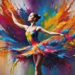 Ballet Dancer Abstract Art Free Stock Photo - Public Domain Pictures