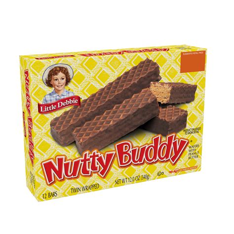 Little Debbie NUTTY BUDDY ® wafers bar - Walmart.com