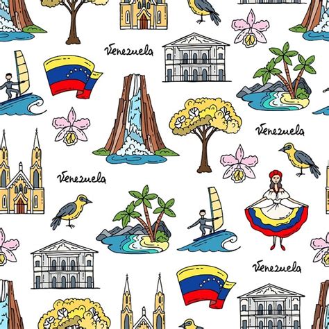 Dibujos para colorear de los simbolos patrios de venezuela - Imagui