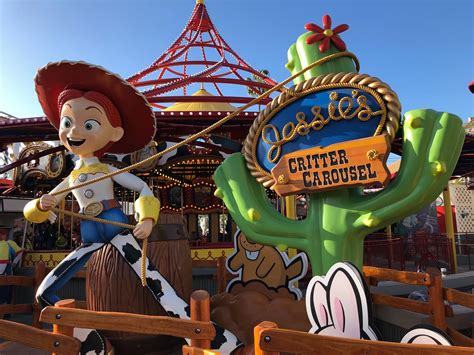 Video: Jessie's Critter Carousel Opens in Pixar Pier at Disney California Adventure ...