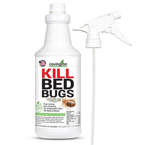 Bed Bug Spray, Bed Bug Killer for Home and Travel, Say Bye to Bed Bugs ...