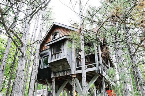 You can spend a weekend near Toronto in this epic treehouse