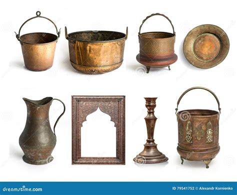 Antique Copper Scale Set Royalty-Free Stock Photo | CartoonDealer.com ...