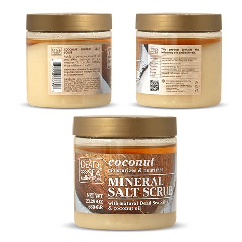 Coconut Salt Scrub - Dead Sea Collection