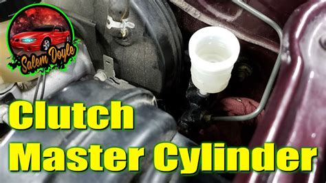 How to Replace A Clutch Master Cylinder ( 2000 Mazda Miata ) - YouTube