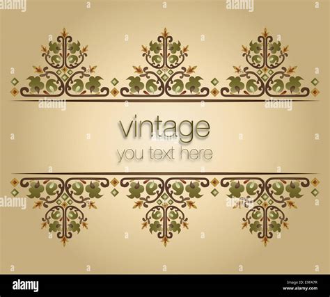 ornate vintage frames 01 Stock Photo - Alamy