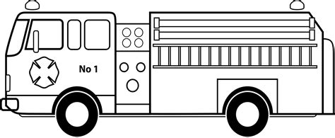 Firetruck clipart printable, Firetruck printable Transparent FREE for download on WebStockReview ...