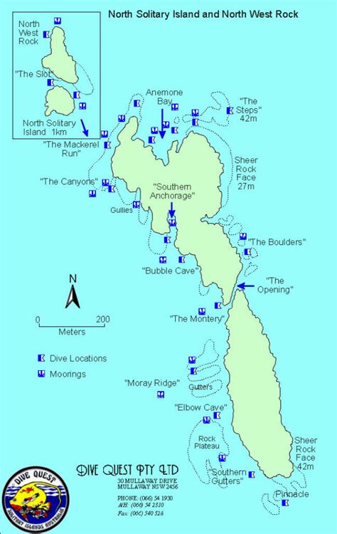 Dive Sites - Divequest Scuba Diving