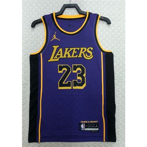 2023 nba Los Angeles Lakers No. 23 James purple basketball jersey hot ...