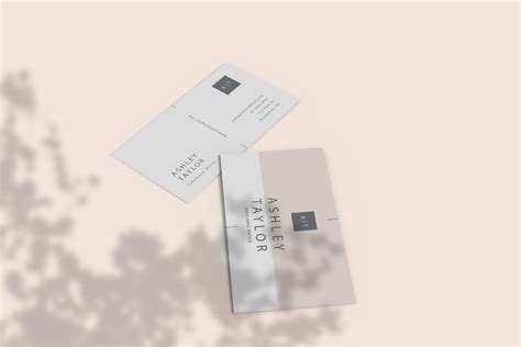 Clean Business Card Mockup - Design Cuts