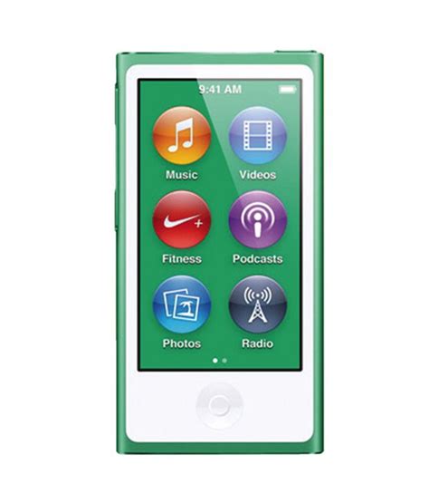 Buy Apple iPod Nano 16GB Green (7th Generation) Online at Best Price in India - Snapdeal