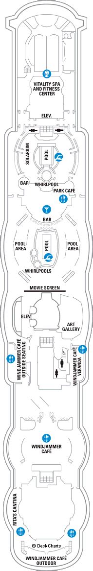 Royal Caribbean Serenade of the Seas Deck Plans, Ship Layout & Staterooms - Cruise Critic