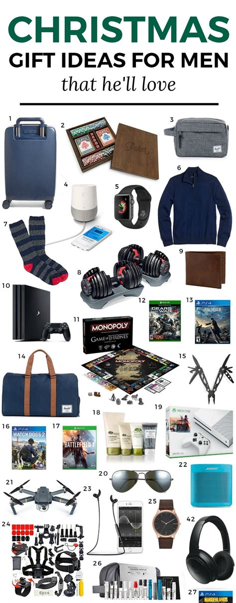 The Best Christmas Gift Ideas for Men | The ultimate Christmas gift ...