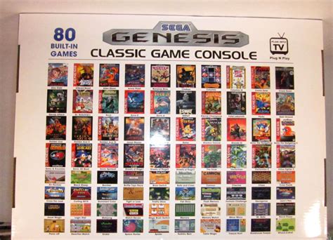 AtGames Genesis Classic Console: 80 built-in games, wireless controllers, cartridge slot | images