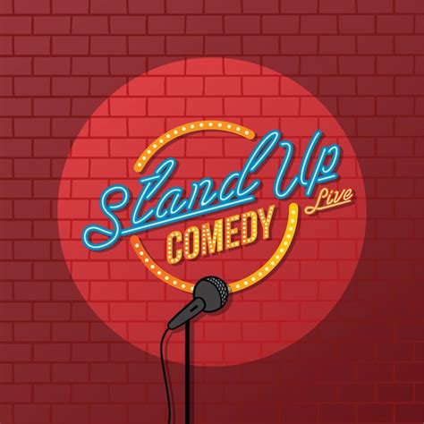 Stand up comedy open mic | Premium Vector