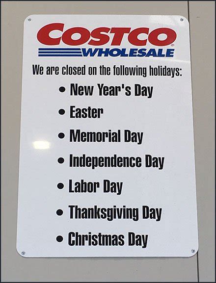 Holiday Hours Scheduled In Advance For Retail – Fixtures Close Up