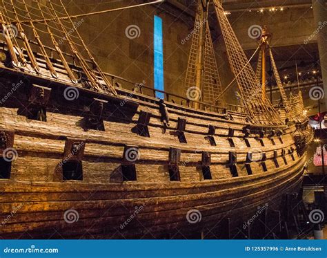 Inside the Vasa Museum editorial photo. Image of swedish - 125357996