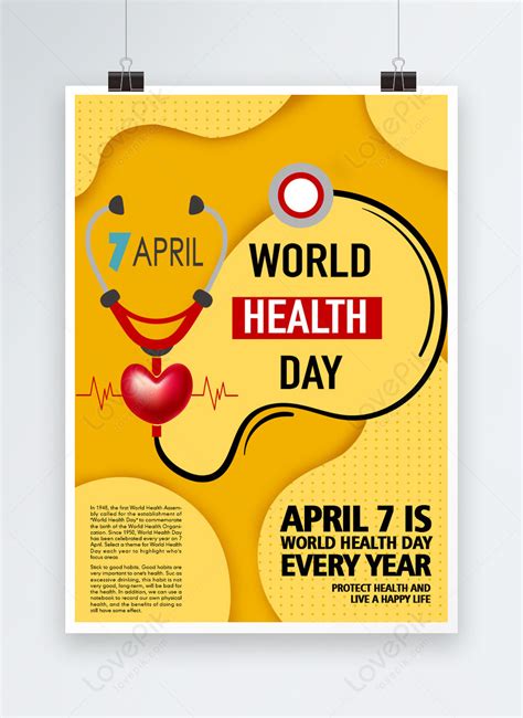 World health day poster template image_picture free download 465343217 ...