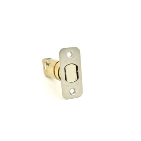 Schlage 12344619 Satin Nickel Tapered Adjustable Deadbolt Latch with Universal Latch Faceplates ...