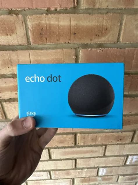 AMAZON ECHO DOT 4th Gen Smart Speaker - Charcoal £38.23 - PicClick UK
