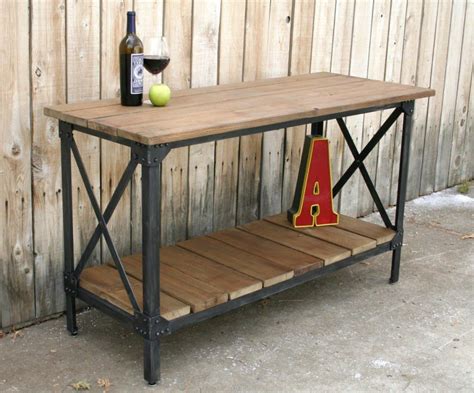 Industrial Metal And Wood Furniture | Best Decor Things