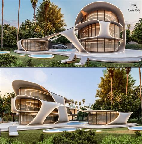 Futuristic Villa in Seville, #Spain Concept by Mohanad Albasha | House ...