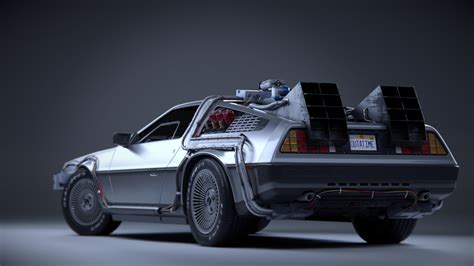 Back to the Future Delorean - Finished Projects - Blender Artists Community