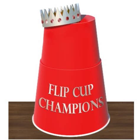 Flip Cup Trophy Acrylic Cut Outs | Zazzle