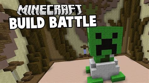 CREEPER BABY! | Minecraft Build Battle! - YouTube