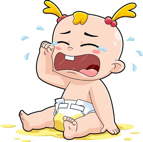 Crying Cute Baby Animation