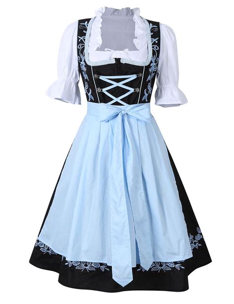 Costume Oktoberfest, German Oktoberfest, Oktoberfest Party, Dirndl Dress Traditional, Wench ...