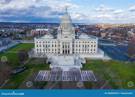 State Capitol Building - Rhode Island Stock Photo - Image of government ...