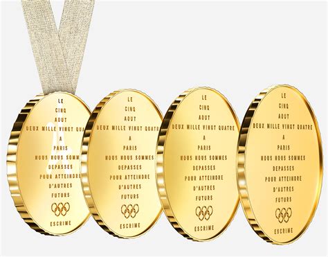 2024 Paris Olympic Medals: Voici Un Pour Tu, Pour Tu, et Pour Tu – The ...