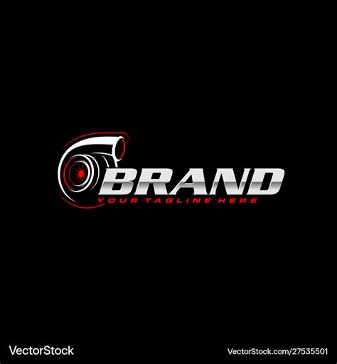 Turbo logo template Royalty Free Vector Image - VectorStock