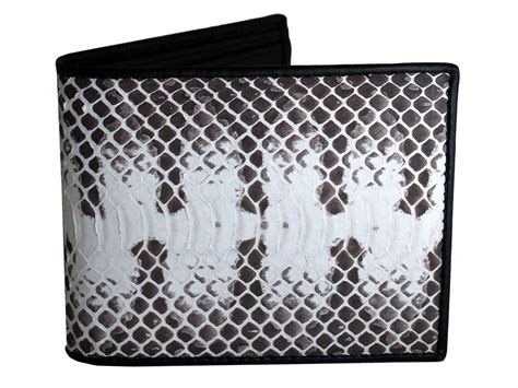 Snakeskin Wallet Genuine Snake Skin - Real Mens Wallets