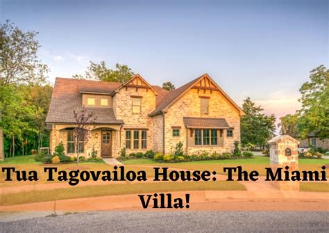 Tua Tagovailoa House: The Miami Villa!