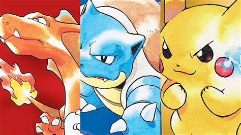 Pokémon Red, Blue & Yellow (Virtual Console) Review - Vooks