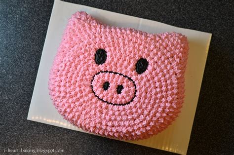 i heart baking!: piggy cake