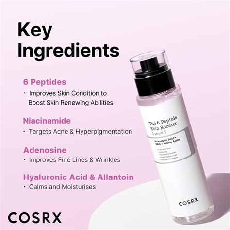 COSRX The 6 Peptide Skin Booster Serum 150ml | Derma Skin Care ...