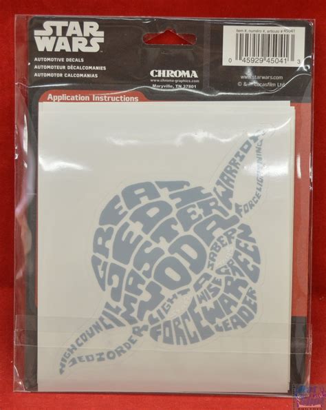 Hot Spot Collectibles and Toys - Star Wars Car Decals