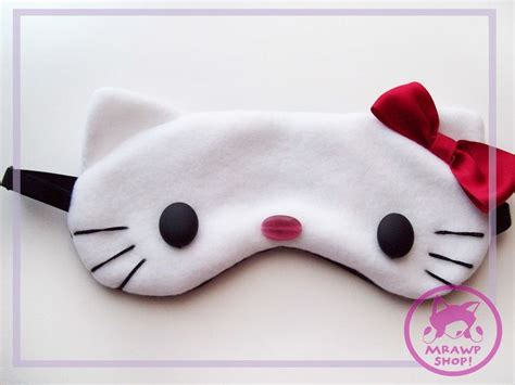 Pin by damary on craft | Hello kitty, Cute sleep mask, Kitty