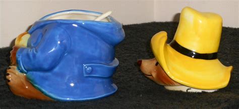 Paddington Bear Ceramic Marmalade Honey Jar Eden Toys Inc 1978