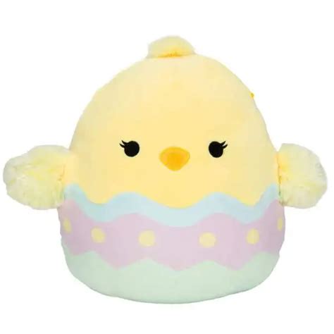 Squishmallows Fuzzamallow Aimee the Chick 12 Plush Kellytoys - ToyWiz