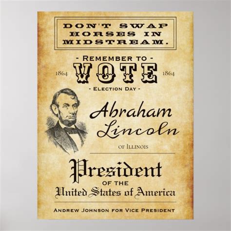 Abraham Lincoln Posters & Prints | Zazzle