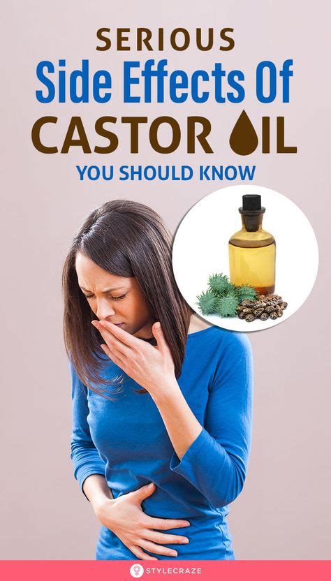 9 Side Effects Of Castor Oil You Should Be Aware Of | Side effects ...