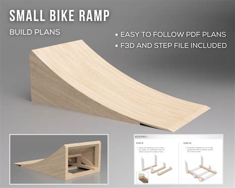 Small Bike Ramp Build Plans Instant PDF Download DIY - Etsy