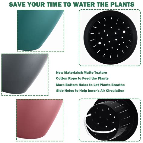 Self Watering Pots for Indoor Plants - planterhoma