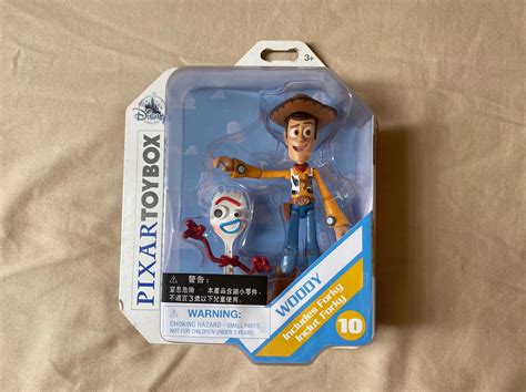 HK Disneyland Toy Story Forky Woody Pixar Toy Box, Hobbies & Toys, Toys & Games on Carousell