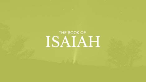 Bible Book Summary - Isaiah - Sermonary